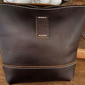 Portland Leather Brown Crossbody Bag with Luxurious Leather Finish